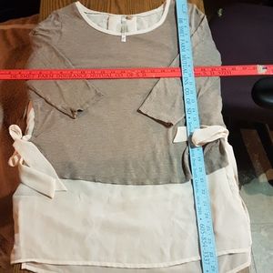 LC Lauren Conrad Tops - Lauren Conrad women's layered look blouse LC Lauren Conrad Tops - Lauren Conrad women's layered look blouse